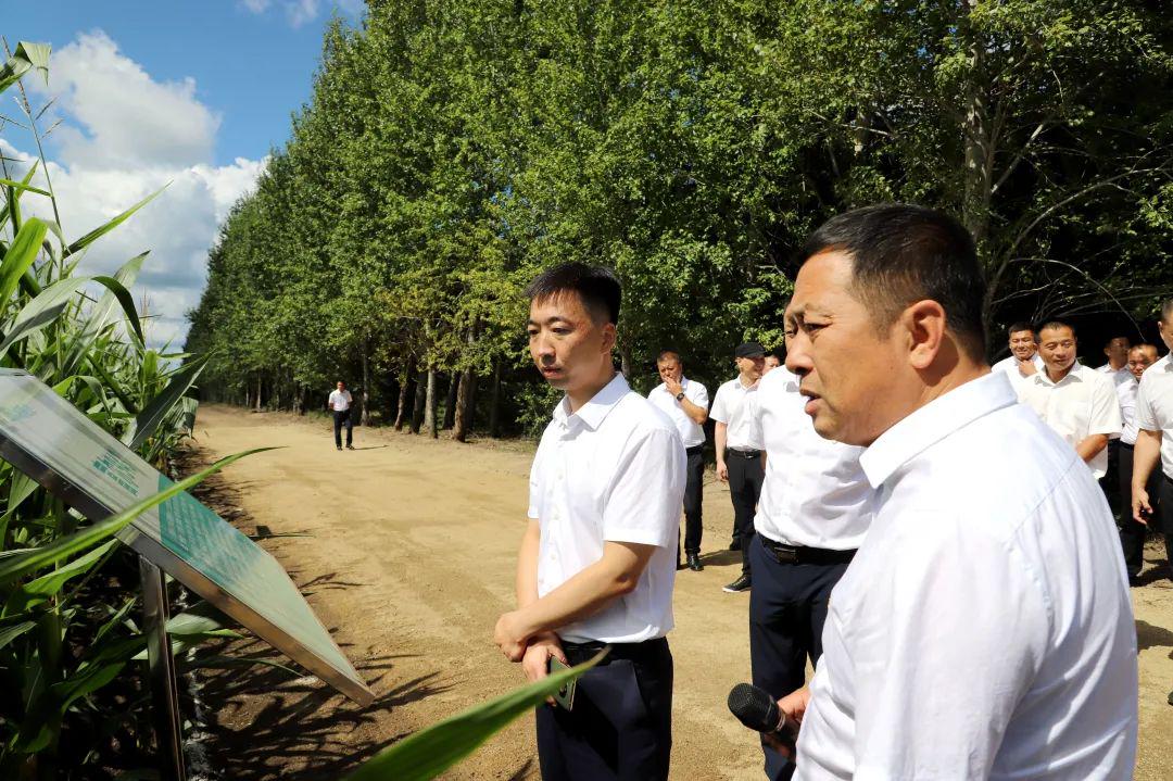 国营甘河农场领导团队革新与农场新貌展示